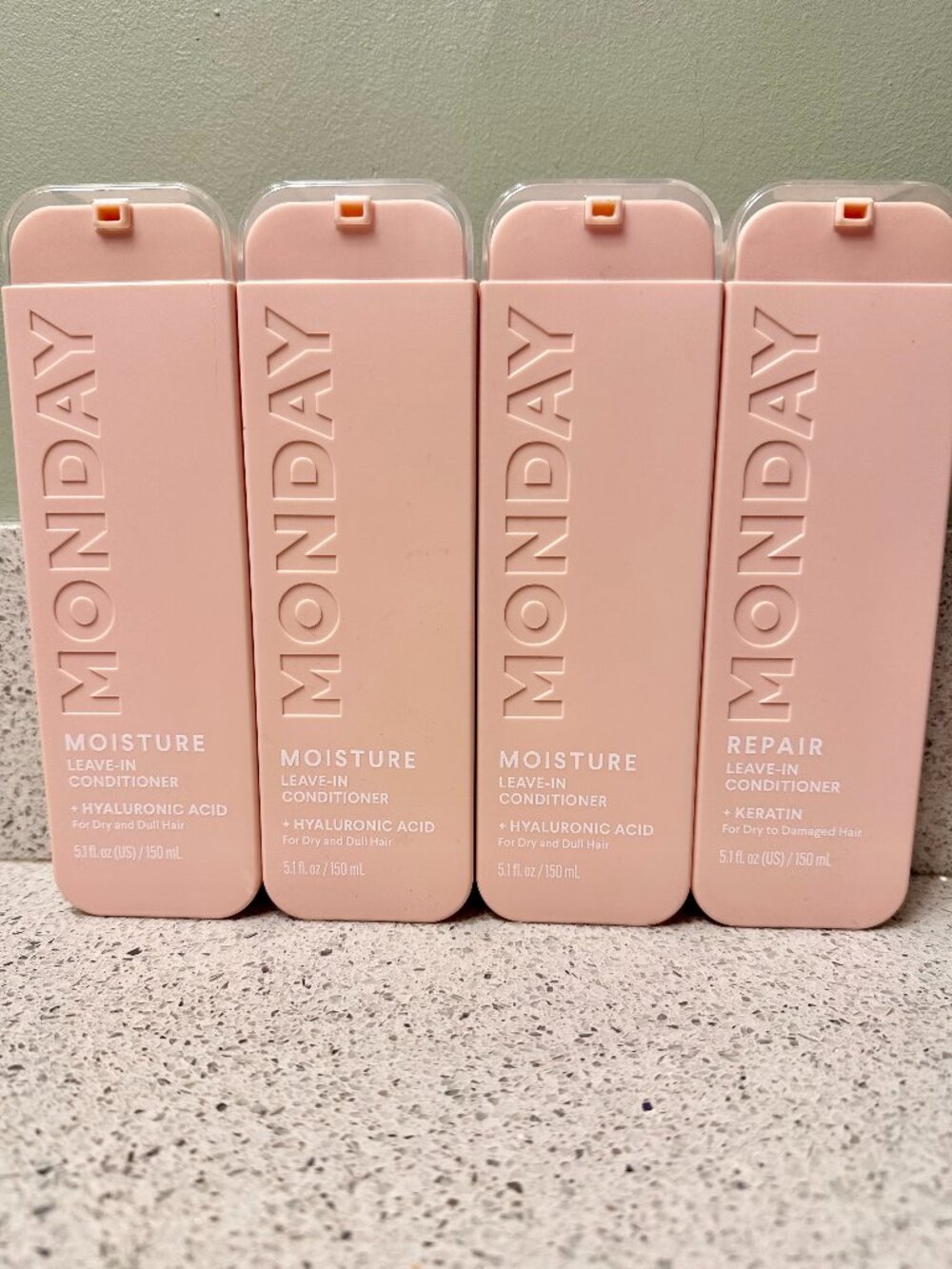 Monday Leave In Conditioner - 4 Bottles (NEW)